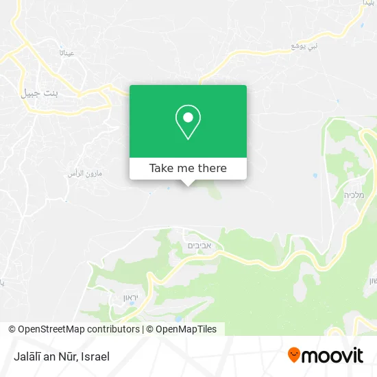 Карта Jalālī an Nūr