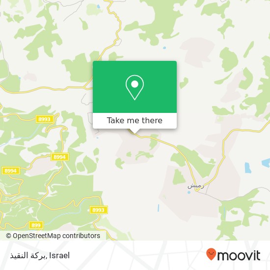 بركة النقيذ map