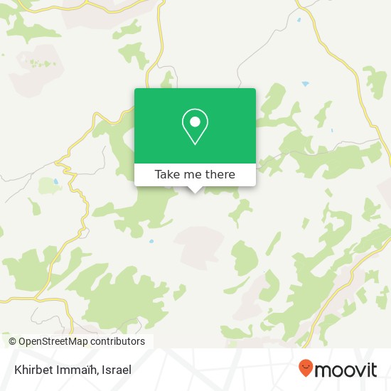 Khirbet Immaïh map