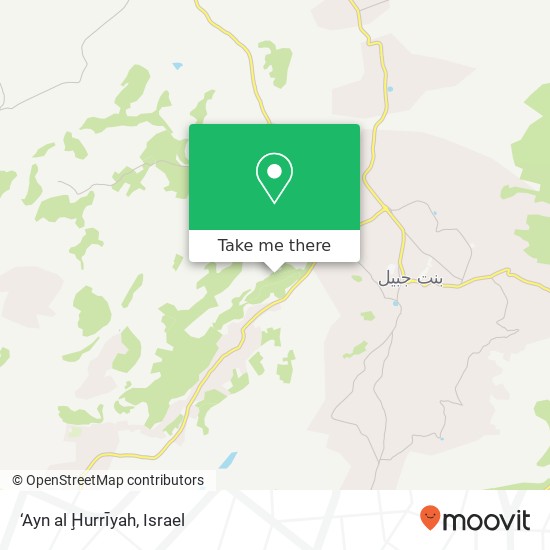 ‘Ayn al Ḩurrīyah map