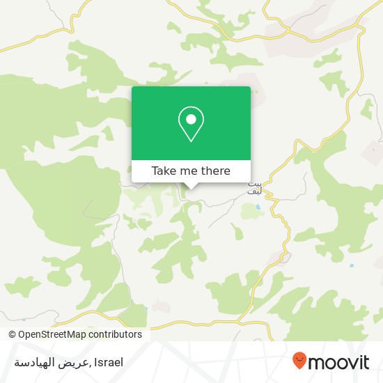 عريض الهيادسة map