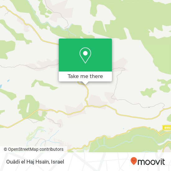 Ouâdi el Haj Hsaïn map