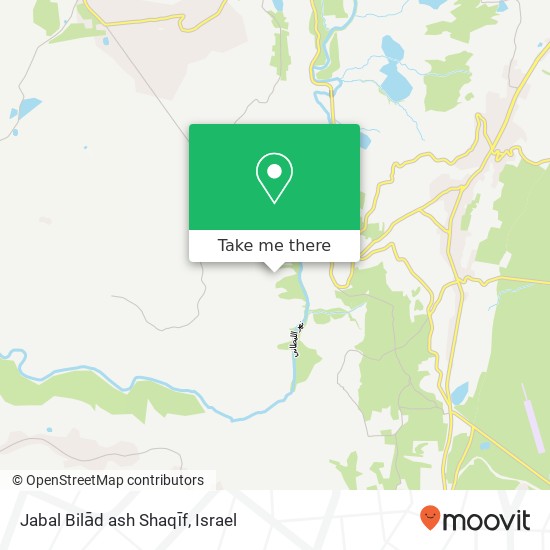 Карта Jabal Bilād ash Shaqīf