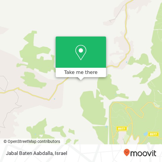 Jabal Baten Aabdalla map