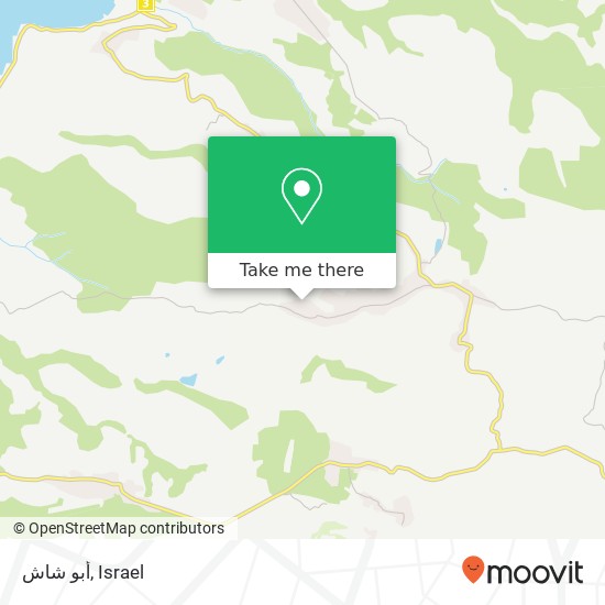 أبو شاش map