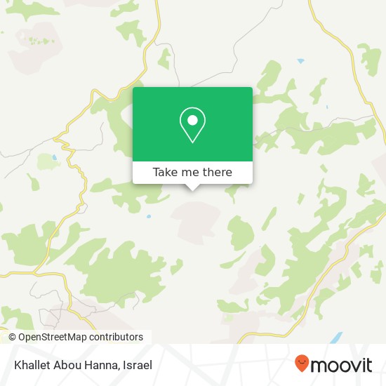 Khallet Abou Hanna map