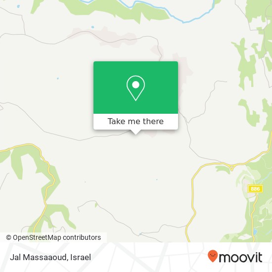 Карта Jal Massaaoud