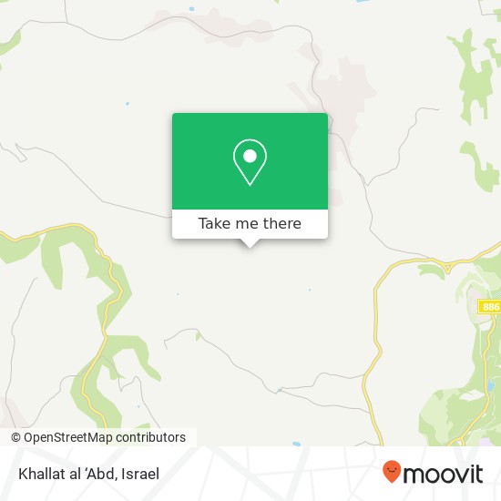 Khallat al ‘Abd map