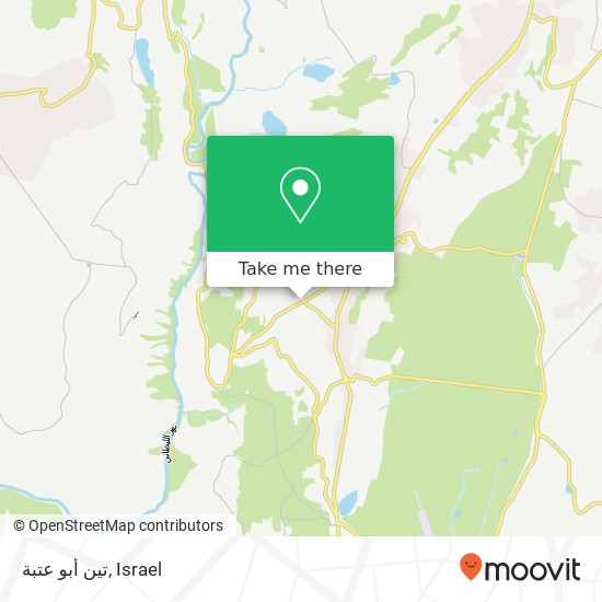 تين أبو عتبة map