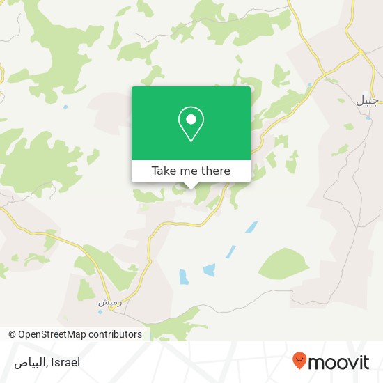 البياض map