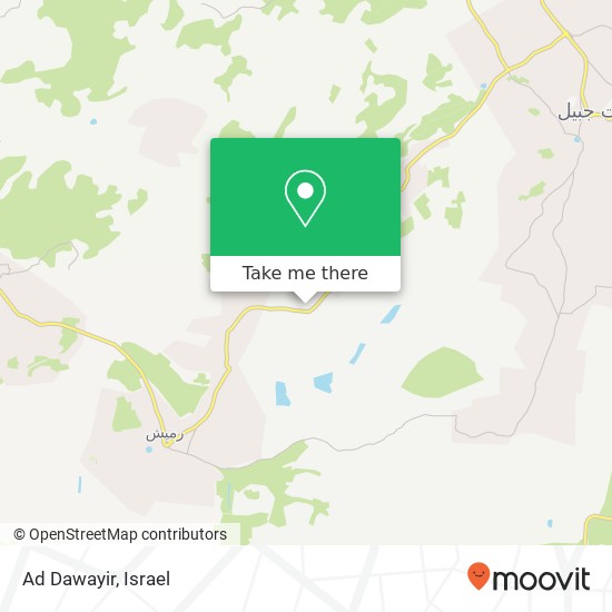 Ad Dawayir map