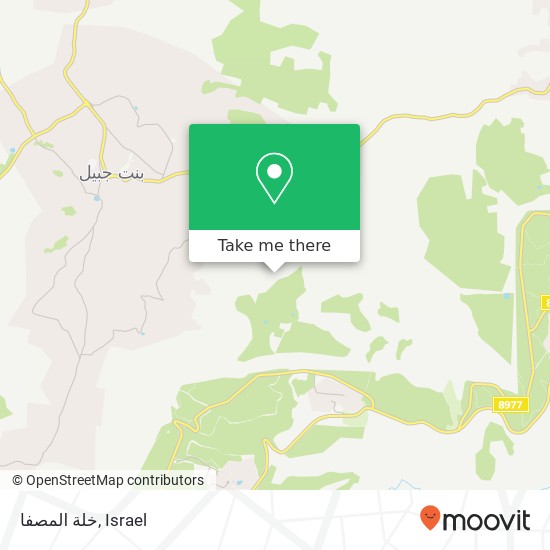 خلة المصفا map