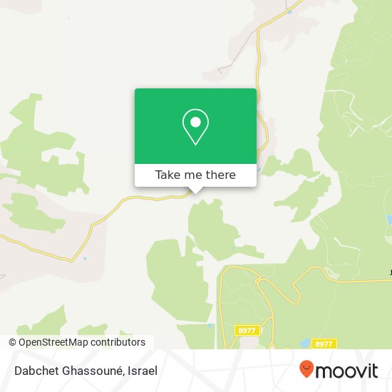 Dabchet Ghassouné map