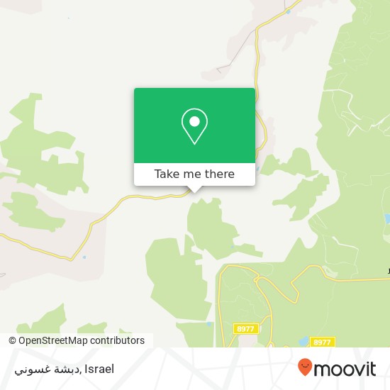 دبشة غسوني map