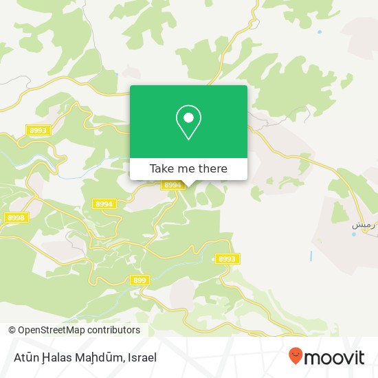 Atūn Ḩalas Maḩdūm map