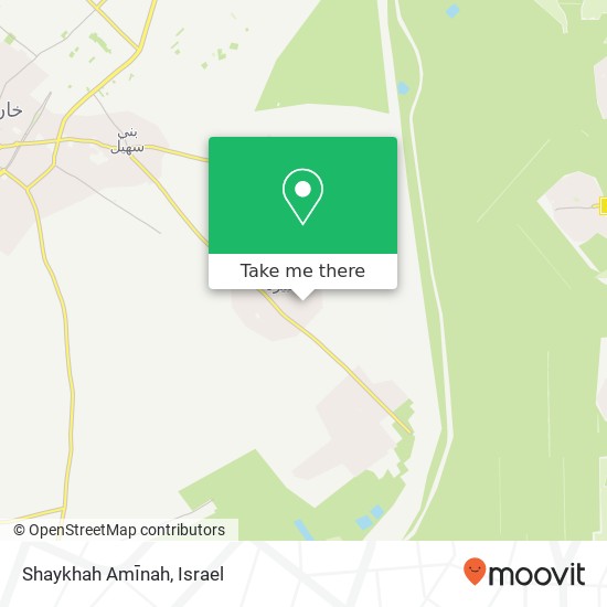 Shaykhah Amīnah map