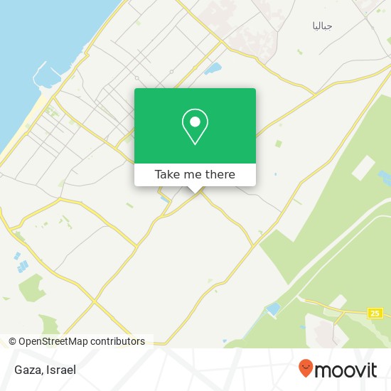 Карта Gaza