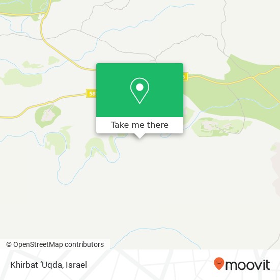 Khirbat ‘Uqda map