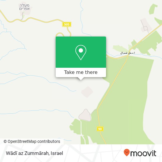 Wādī az Zummārah map
