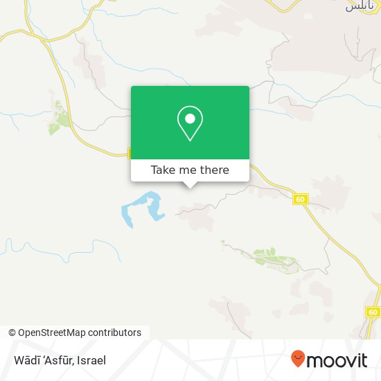 Карта Wādī ‘Asfūr