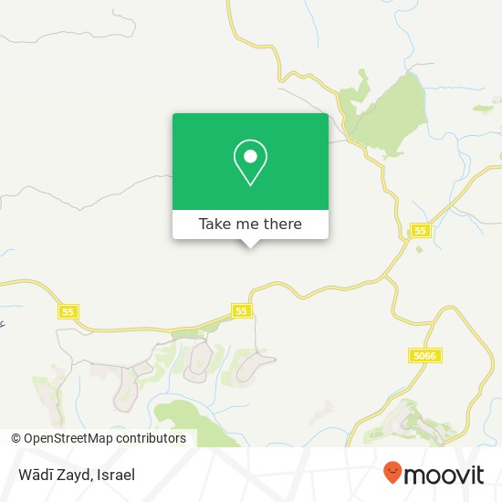 Wādī Zayd map