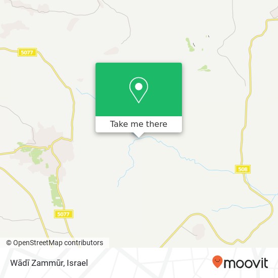 Wādī Zammūr map