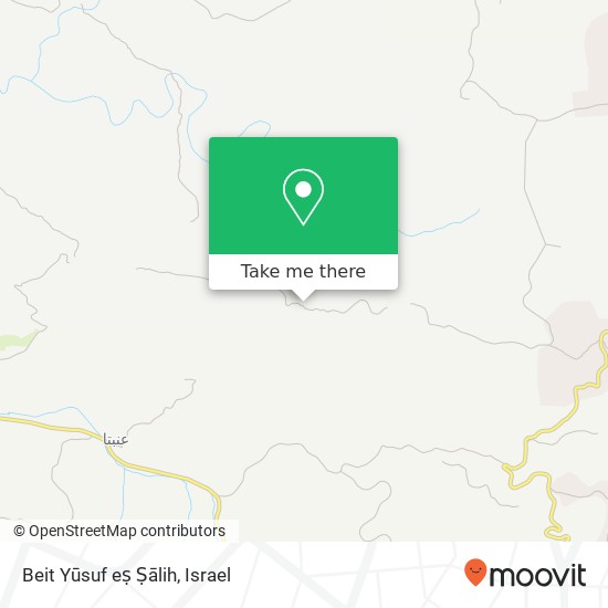 Beit Yūsuf eṣ Ṣālih map