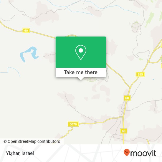Карта Yiẕhar
