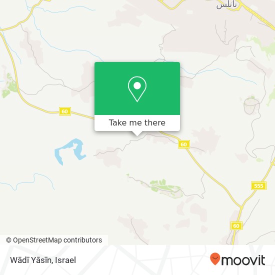 Карта Wādī Yāsīn