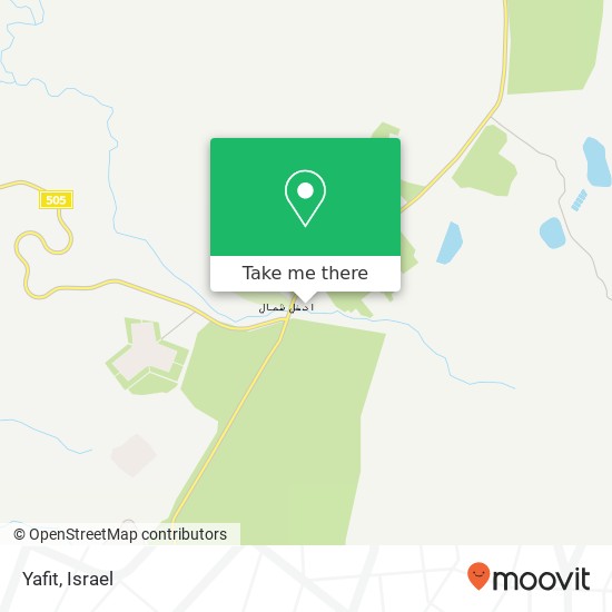 Yafit map