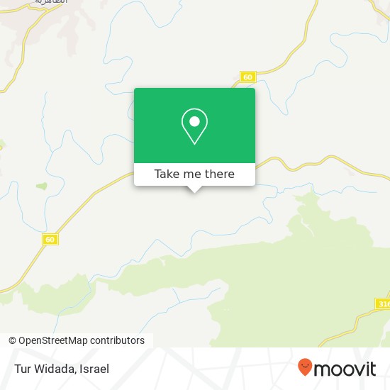 Tur Widada map