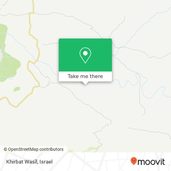 Карта Khirbat Wasīl