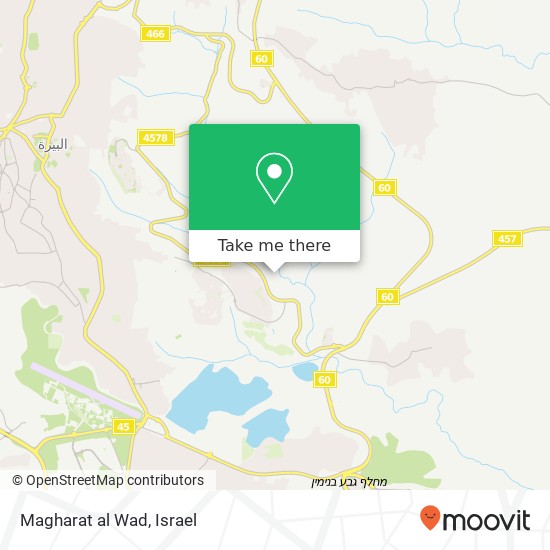 Magharat al Wad map
