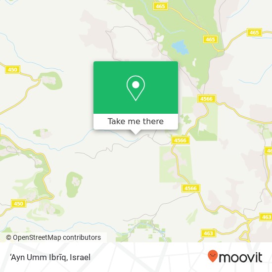 ‘Ayn Umm Ibrīq map