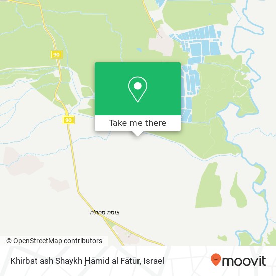 Khirbat ash Shaykh Ḩāmid al Fātūr map