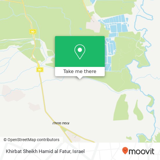 Khirbat Sheikh Hamid al Fatur map