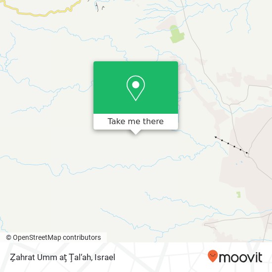 Z̧ahrat Umm aţ Ţal‘ah map