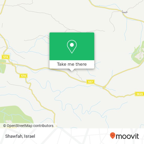 Карта Shawfah