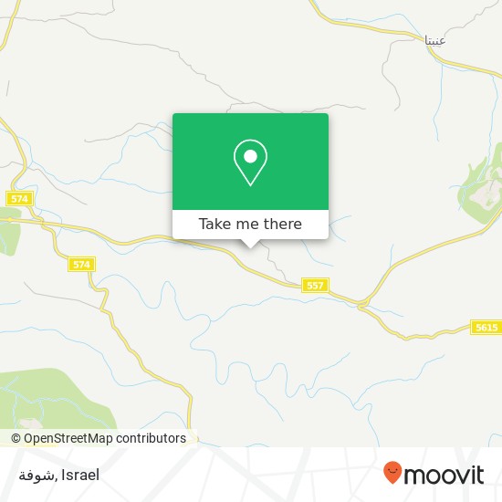 شوفة map