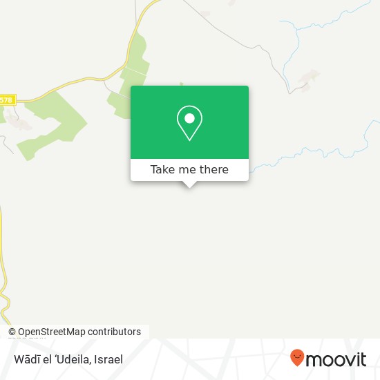 Wādī el ‘Udeila map