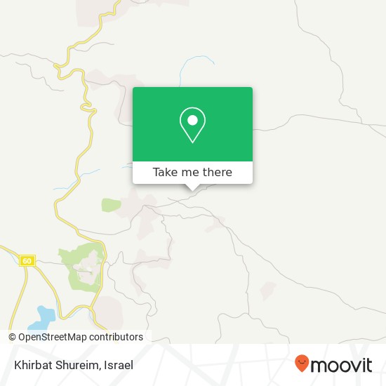 Khirbat Shureim map