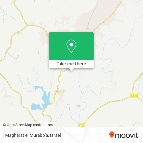 Карта Maghārat el Murabb‘a