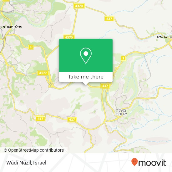 Карта Wādī Nāzil