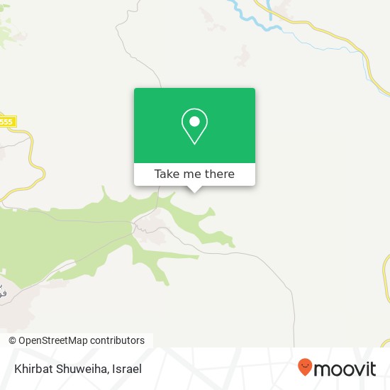 Khirbat Shuweiha map