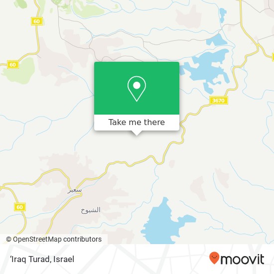 ‘Iraq Turad map
