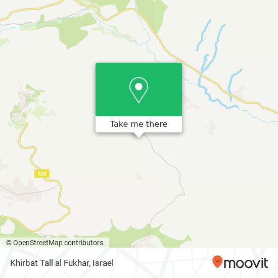 Khirbat Tall al Fukhar map