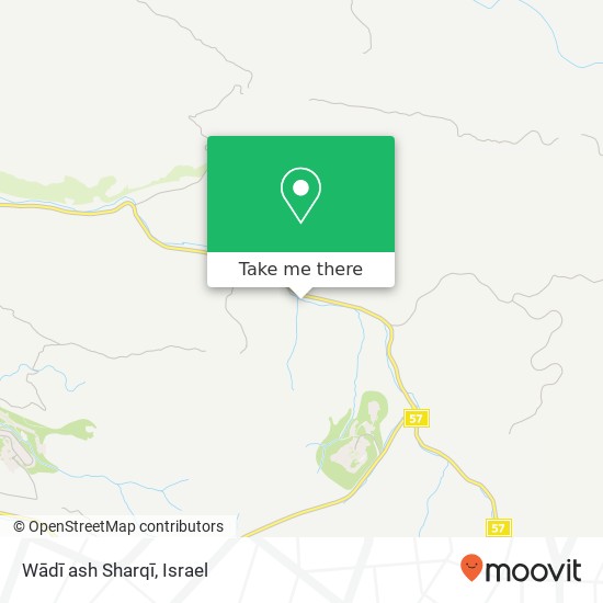 Wādī ash Sharqī map