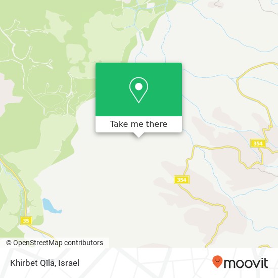 Khirbet Qîlā map