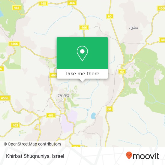 Карта Khirbat Shuqnuniya