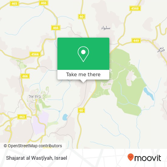 Shajarat al Wasţīyah map